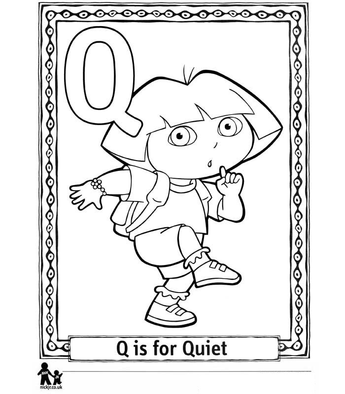 Print Q Quiet = Stil kleurplaat
